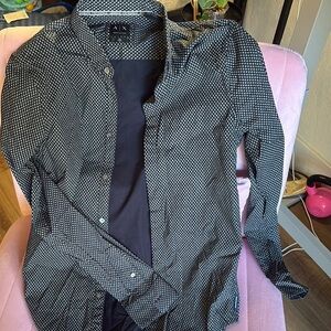 Armani Exchange Monochrome Patterned Shirt